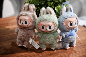 Three Labubus